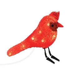 Aurio 6 IN LED Red Christmas Cardinal with Clipped Feet picture