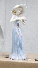 1998 House of Lloyd 8” Gathering Flowers Porcelain Figurine picture