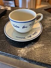 Votes For Women Coffee Tea Cup w/ Saucer Preservation Society of Newport County picture
