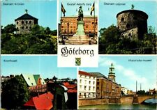 Vintage Multi View Goteborg Sweden Postcard ~ Ships Free picture