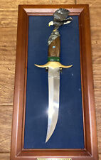 Franklin Mint Sovereign of the Skies Fixed Flying Eagle Display Knife Ray Beers picture