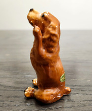 Vintage Morten's Mortens Studio Golden Cocker Spaniel Dog Begging Figurine 3