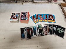 1978 Topps Superman The Movie Series 1 And 2 Set 165 Cards picture