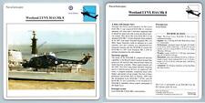 Westland Lynx HAS.Mk 8 - Naval  - Warplanes Collectors Club Card picture