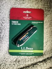 LL Bean Tinker Original Swiss Army Knife 12 Function Exclusive Design New Green  picture