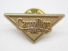 Carrollton Texas Gold Tone Vintage Lapel Pin picture