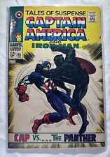 TALES OF SUSPENSE #98  CAPTAIN AMERICA  VS BLACK PANTHER picture
