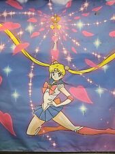 Sailor Moon Decor Wall Poster On Fabric Huge Used Need Just Washing  picture