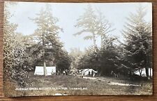 No 18 Camp Ground Netarts Beach Tillamook Oregon OR RPPC Postcard Unposted Photo picture