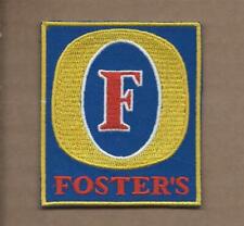 NEW 2 5/8 X 3 INCH FOSTER'S BEER IRON ON PATCH  picture