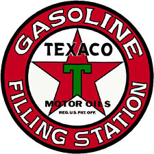 TEXACO FILLING STATION  VINYL STICKER (A1883) 6 INCH picture