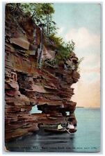 c1910 Sand Island South Side The Wave Worn Cliffs Apostle Islands WI Postcard picture