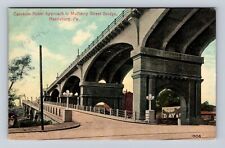 Harrisburg PA- Pennsylvania, Cameron Street Approach, Antique, Vintage Postcard picture
