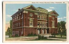 Postcard Alumni Hall Western Maryland College Westminster MD Maryland  picture