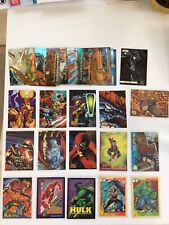 Lot of 29 Marvel, Shi Comic Cards 1991-1996 picture
