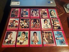 1975 TOPPS BAY CITY ROLLERS LOT OF 117 CARDS WITH NEAR SET 64/66 picture