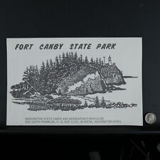 1970s Fort Canby State  Park Flyer Booklet picture