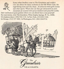 1973 Greenbrier: Some Urban Dwellers Come Vintage Print Ad picture