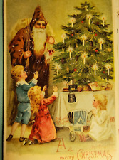 SANTA POSTCARD,GERMANY EARLY 1900S picture