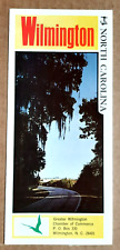 Vintage WILMINGTON North Carolina travel brochure picture