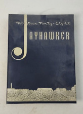 Vintage 1948 Kansas University Jayhawker Yearbook picture