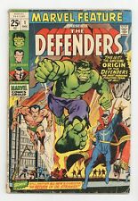 Marvel Feature #1 GD 2.0 1971 1st app. and origin Defenders picture