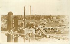 Postcard RPPC 1920s Oregon Bend Lumber Logging Sawmill Occupation OR24-616 picture