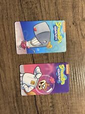 Spongebob Squarepants Arcade Coin Pusher Trading Cards Lot of 2. picture