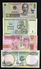 10,000 Iraq Dinar + 10 Trillion Zim + 100K Indonesia Rupiah + 100K Vietnam Dong picture