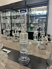 14.5” straight heavy glass bongs 7mm thick available for wholesale picture