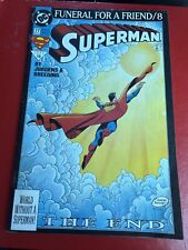 Superman #77 Funeral For A Friend 8 Vol 2 1987 Series DC Comic Book March 1993 picture