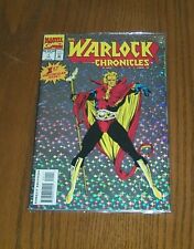 WARLOCK CHRONICLES #1 --- CHROMIUM FOIL EMBOSSED COVER 1993 Direct Edition picture