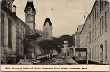 Vintage 1911 STILLWATER, Minn. Postcard MINNESOTA STATE PRISON 