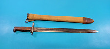 WWI U.S. Model 1905 Springfield Bayonet + Scabbard c. 1909 Brauer Bros 1917 Z-1 picture