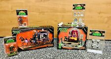 LEMAX Spooky Town Holiday Village Lot Victorian Hearse Esmeralda Accessories picture