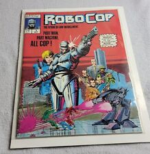 1987 Robocop Marvel Magazine #1 First Appearance Movie Adaptation One Shot (FN) picture