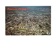 Aerial View Of Petaluma California CA 
