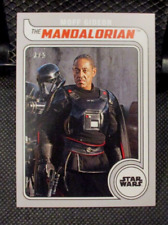 STAR WARS TBT MOFF GIDEON CARD #92 SILVER 3/5 THE MANDALORIAN TOPPS 2023 picture