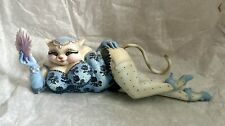 Margaret Le Van Alley Cats Persia Cat Figurine W/ Fan Stockings Statue Retired picture