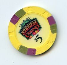 5.00 Chip from the Hawaiian Gardens Casino Hawaiian Gardens California picture