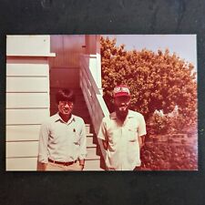 Hilo Hawaii Two Local Guys With Beard 1980s  picture