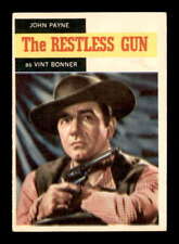 1958 Topps TV Westerns #52 Vint Bonner  The Restless Gun VGEX X3103896 picture