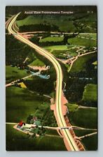 Turnpike PA-Pennsylvania, Aerial View Vintage Souvenir Postcard picture