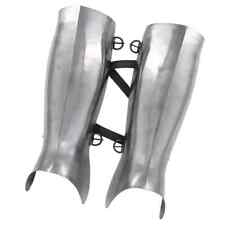Medieval Pair of Leg Greaves Armor Set Viking Functional Knight Armoury Gift picture