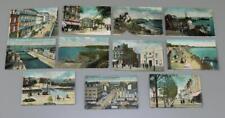 Saint Nazaire France Unused Postcards Lof of 11 Lithograph Views 1890s-1900s picture