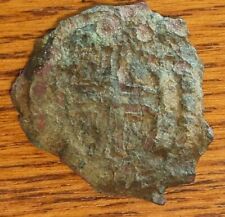 Early Christian artefact of the middle ages clothing adornment w/ faint cross picture