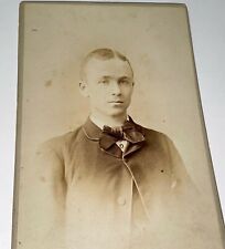 Rare Antique American ID'd Hotel Onondaga Keeper Syracuse NY Cabinet Photo US picture