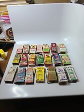 Lot Of Over 400 Vintage Advertising Matchbook Covers  Estate Lot  picture