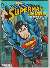 SUPERMAN DC COMICS Jumbo Coloring & Activity Book with Tear & Share Pages NEW picture