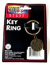 Vintage Boy Scout Oath Key Ring picture